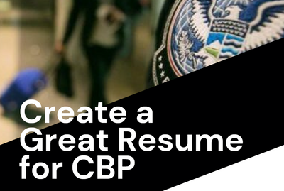 Resume for CBP Officer