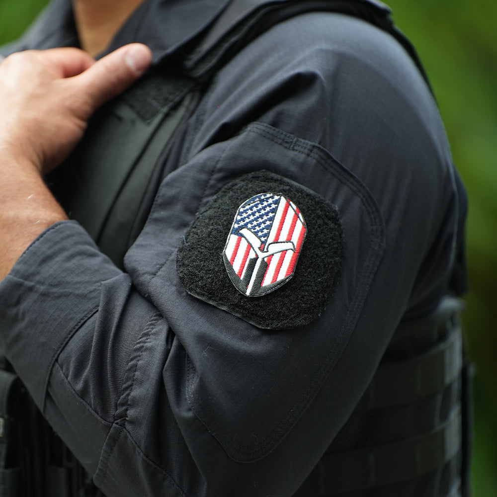 American Spartan Velcro Patch