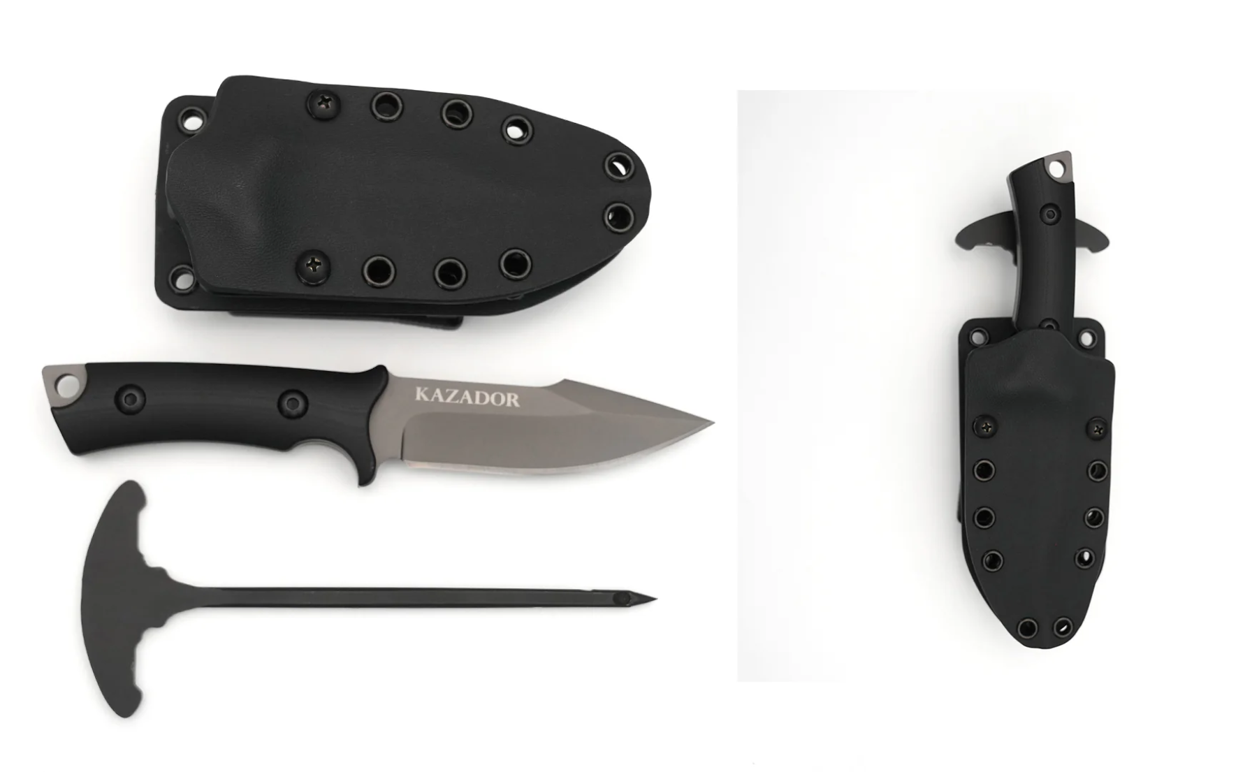 Fixed Blade Knife with Search Probe for CBP Officers