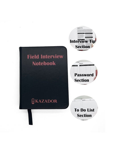 Kazador- Field Interview Notebook for Border Officers