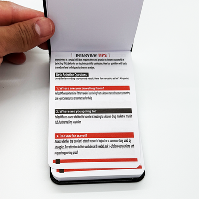 Pocket Notebook- Interview Tip Section