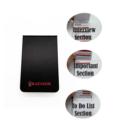 Pocket Notebook for Police Interviews